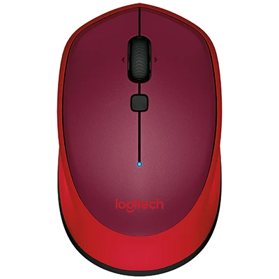 Беспроводная мышь M336 с Bluetooth, 1000 точек/дюйм, оптическая мышь разных цветов для Mac, ноутбука, ПК, игровая мышь для геймера - Цвет: M336 Red