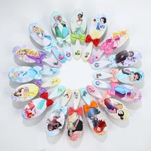 

Disney Frozen Princess Aisha Hair Comb Cartoon Children's Comb Bowknot Airbag Comb Gift Packaging Comb Children's Birthday Gifts