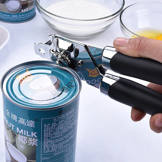 Can Opener Eight-in-one Multi-function Stainless Steel Moving Bottle Opener  Safe And Easy-grip Kitchen Accessories Gadget Set - Openers - AliExpress