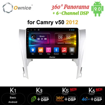 

Ownice CAR Radio Player carplay GPS Navi Android 9.0 8Core 4G LTE 360 Panorama DSP SPDIF Radio 10.1" for Camry 2012 (Camry v50)