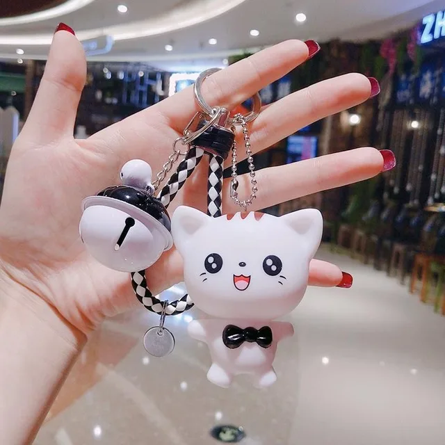 

Cartoon Unicorn Doraemon Doraemon Cherry Maruko Crayon Shinchan Keyring Female Bag Pendant Panda Keychains Mobile Phone Pendant