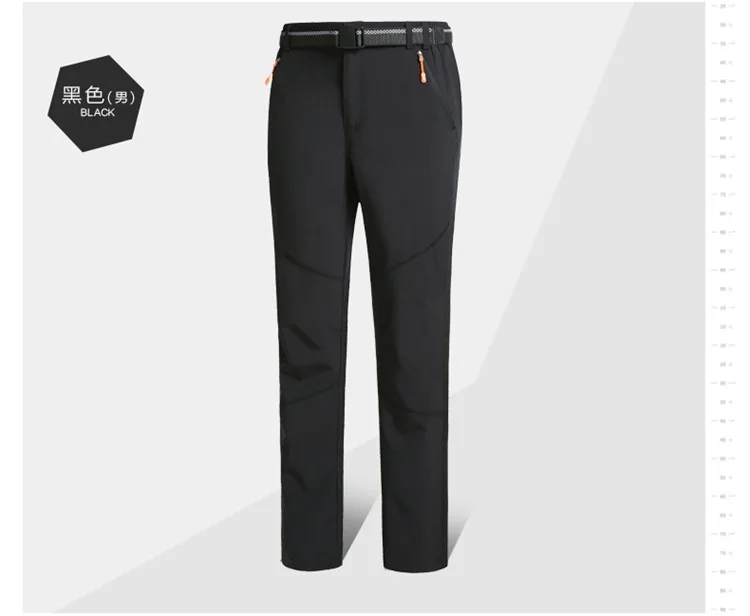 Осень и зима стиль COUPLE'S брюки для мужчин и женщин весна и осень большой размер водонепроницаемый носимых Эластичность Тонкий