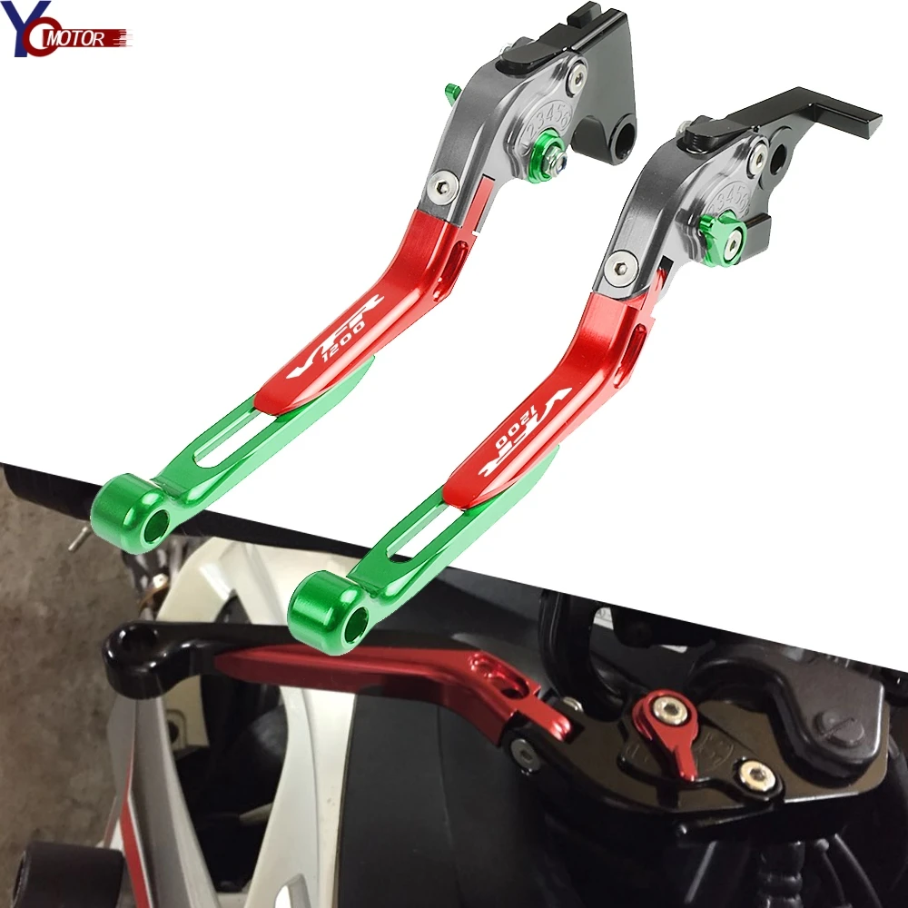 Для Honda VFR 1200 VFR1200 VFR-1200 2010- Регулируемые тормозные рычаги сцепления для гоночных мотоциклов аксессуары для мотоциклов