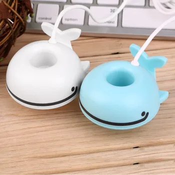 

2018 Professional Cute Whale Shaped Humidifier Mini Air Purifier Portable USB Diffuser Universal Home Office Purifierdropshiping