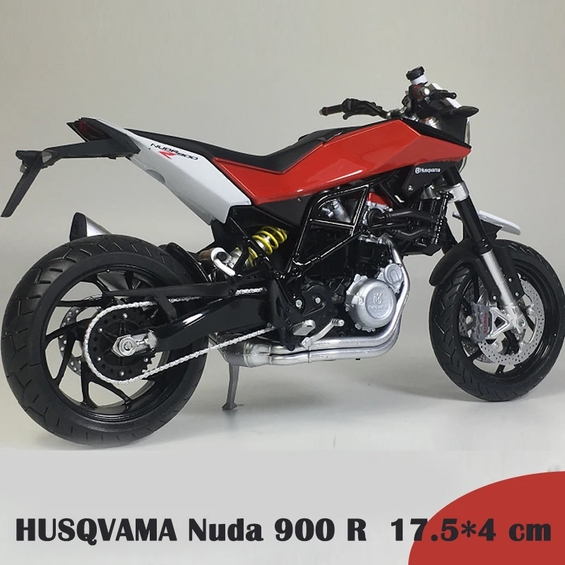 1:12 HONDA CB1000R желтый уличный мотоцикл литье под давлением моделирование 18 см дисплей Модель мальчик подарки на день рождения Коллекция - Цвет: HUSQVAMA Nuda 900 R