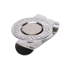 1 шт. отметка для мяча для гольфа с зажимом для шляп для гольфа магнит сплав Гольф-маркер аксессуары для гольфа Сопутствующие аксессуары для гольфа Материал Текстурированный