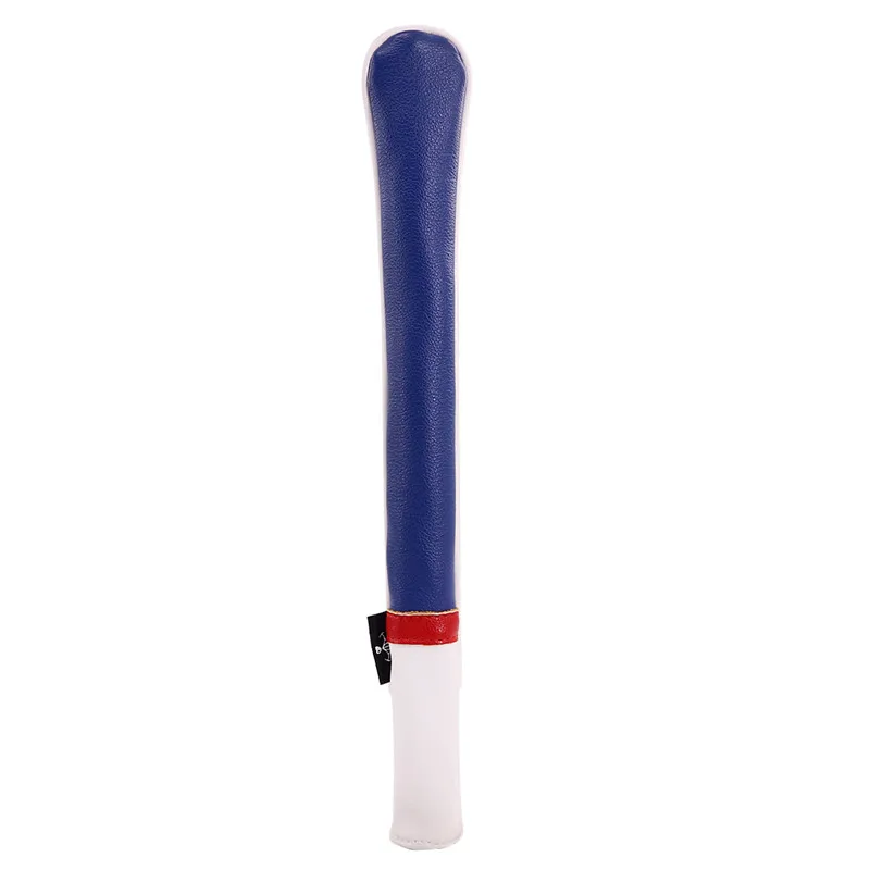 Устройство для прицеливания палочки Чехлы кожа высокого качества чехол для головки клюшки для гольфа покрытие новые пятна и водостойкие - Цвет: Blue