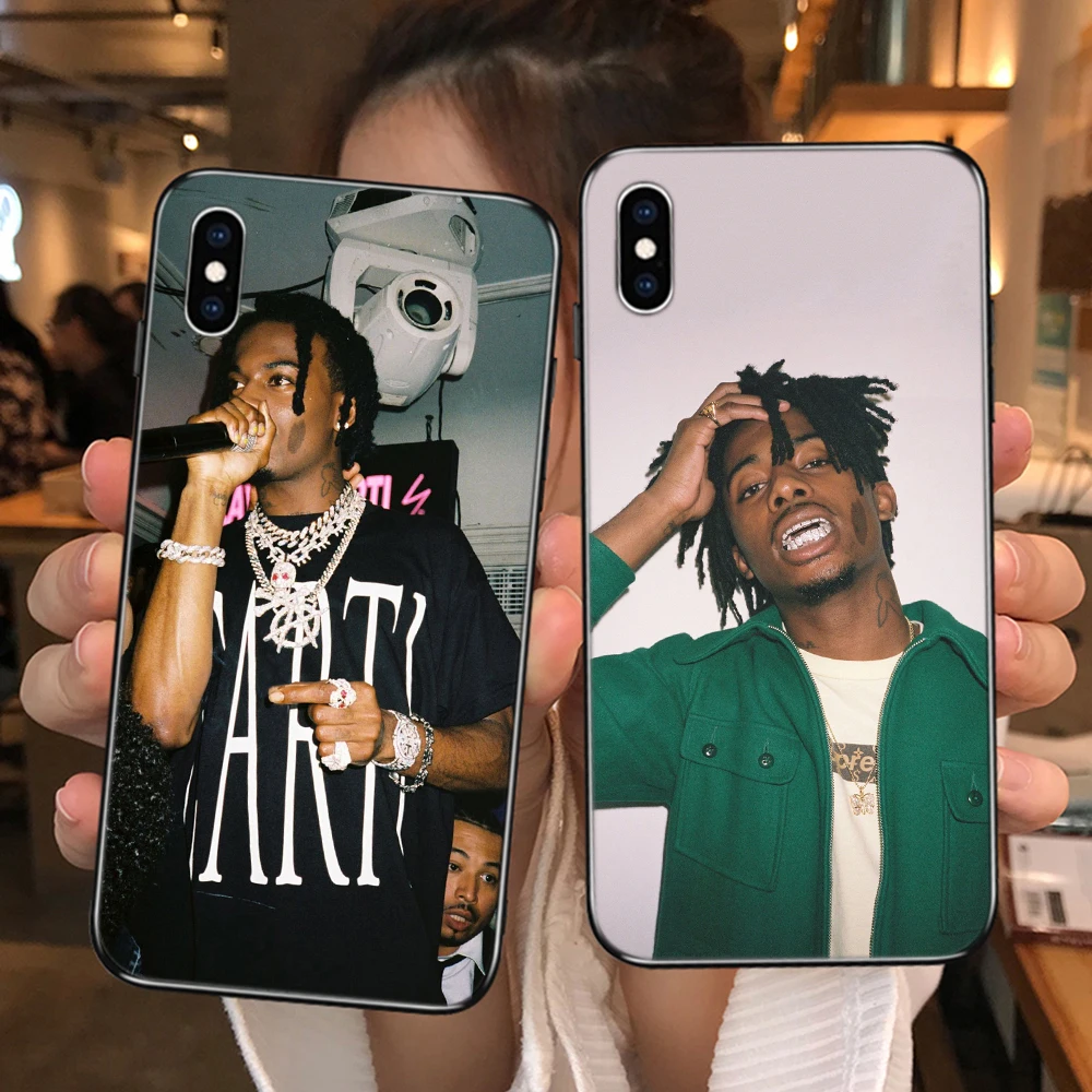 Q13 PLAYBOI CARTI TPU чехол для телефона Apple iPhone 6 6S 7 8 Plus 5 5S SE X XS 11 Pro MAX XR силиконовый мягкий чехол