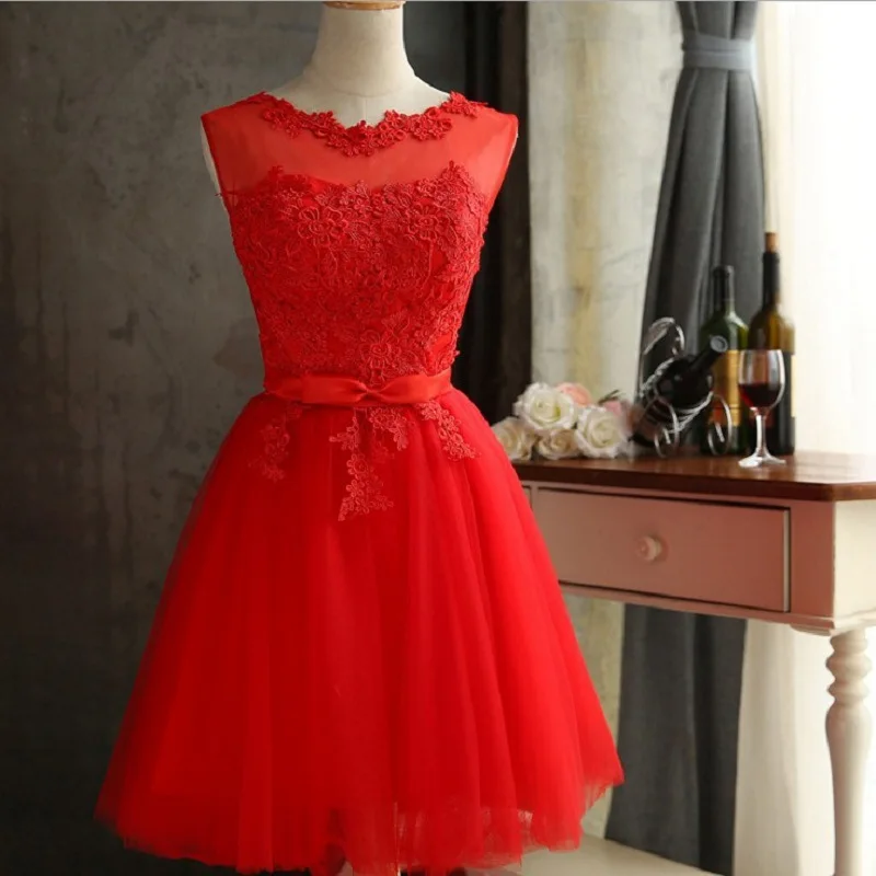 

Women Lace Dress Embroidered Mesh Tulle Slim Elegant Lady Princess Bridesmaid Wedding A-Line Party Dresses female Plus Size 3XL