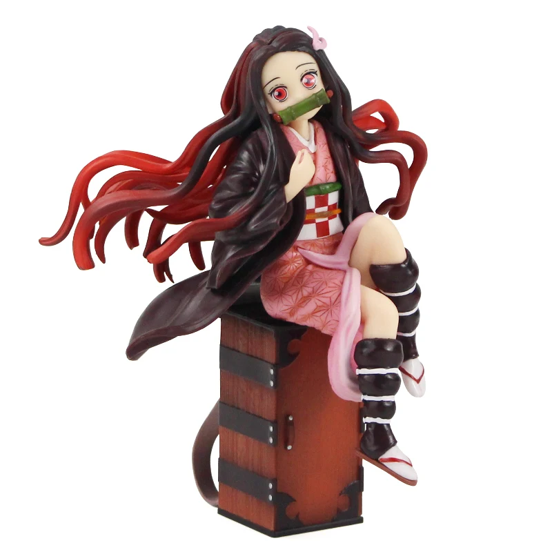 Фигурки рассекающие демонов Tanjirou Kamado Nezuko Agatsuma Zenitsu с мечом Kimetsu no Yaiba аниме игрушки