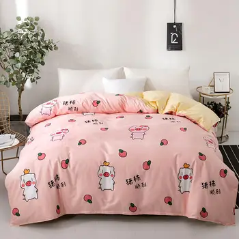 

Double-sided design Duvet Cover monopoly bedding set Auspicious pig Quilt Cover cotton 160x210cm/180x220cm/200x230cm/220x240cm