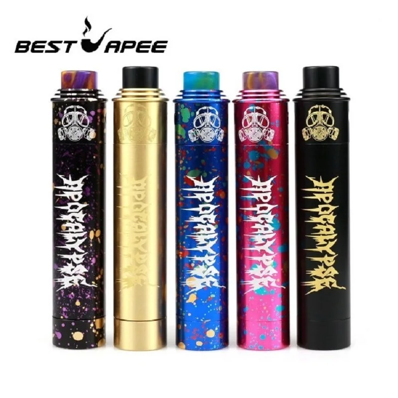 18650 Apocalypse Gen 2 механический мод 24 мм латунная электронная сигарета RDA бак