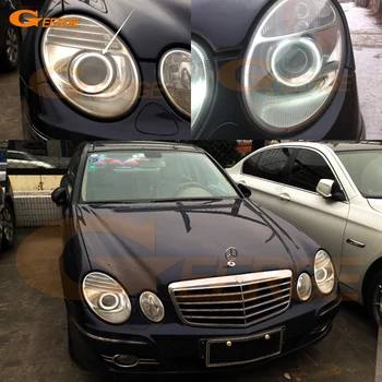 

Excellent Ultra bright CCFL Angel Eyes kit halo rings For Mercedes Benz e class w211 E200 E220 E270 E280 E320 E420 CDI 2003-2009