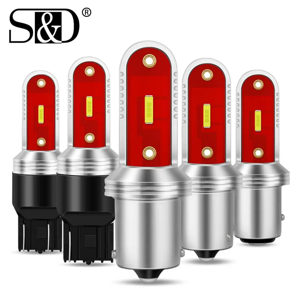 

1pc CSP 1156 BA15S BAU15S PY21W 1157 BAY15D P21/5W LED T20 7440 7443 W21W WY21W W21/5W Bulb Signal DRL Lamp Red White Yellow