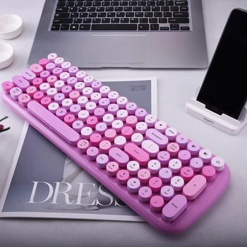 

2.4G Wireless Gaming Keyboard Mouse Kit Dual Mode Bluetooth Keyboard Wireless Mouse For Laptop PC Gamer Computer iPad Tablets