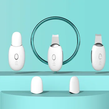 

Ultrasonic Cleaning Face Skin Scrubber Facial Cleaner Blackhead Remover Dead Skin Removal Skin Tightening Function Small Size