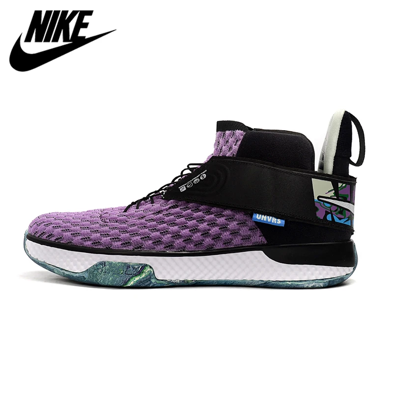 Мужская обувь Nike Air Zoom UNVRS оригинальная Баскетбольная высокие уличные кроссовки |