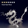 Microworld 3D Metal Puzzle Chinese Zodiac Dragon Model Kits DIY Laser Cut Assemble Jigsaw Toys Birthday Gifts For Adult Teen Kid 5