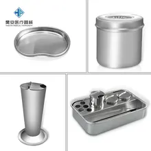 Больница Для мази из нержавеющей стали mian hua Ганг мазь банки анти-повидон Стоматологическая nie zi tong дезинфекция изогнутая пластина