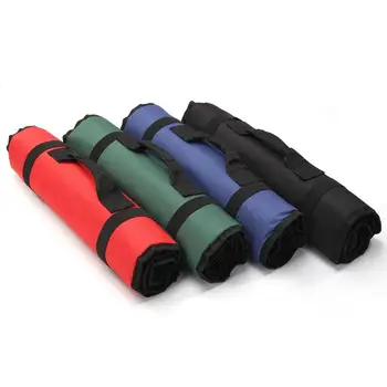 

600D Roll Tool Bag Oxford Cloth Folding Wrench Storage Pocket Tools Multiple Separate Pockets Portable Hand Hooks Toolkit