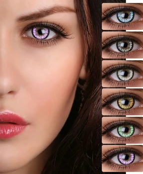 

Jewelens Colored Contact Lenses Color lens for Eyes Colorful Cosmetic Con 3tone Honey Series