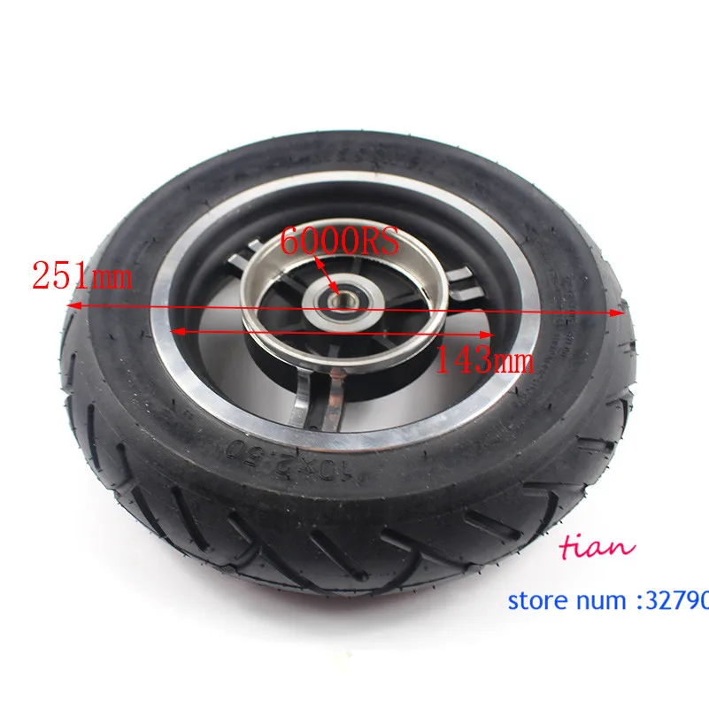 Ambitieus Avonturier Sportschool Free Shipping 10 Inch Scooter Wheel With Drum Brake 10x2.5 Pneumatic Wheel  Use Tire For 10 Inch Electric Scooter - Motorcycle Tires & Wheels -  AliExpress