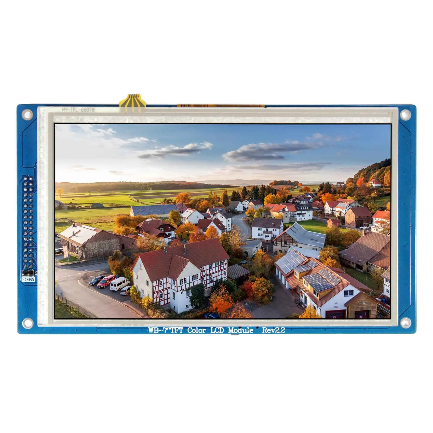 

Сенсорный экран Панель резистивный 7 дюймов Inferface MCU 800X480 ЖК-дисплей Экран VS070B-BTC обеспечивают 64k Цвета