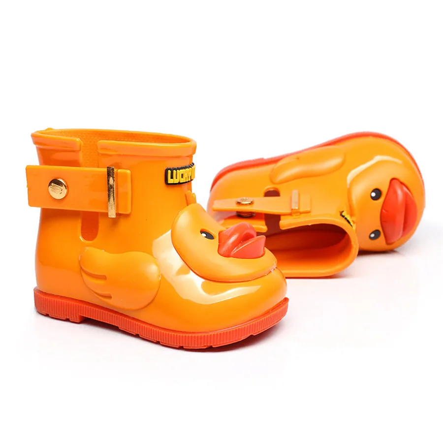 Cartoon animal water shoes small yellow duck rain boots non-slip water shoes rain boots kids sneakers shoes girls boys #40J30 (28)