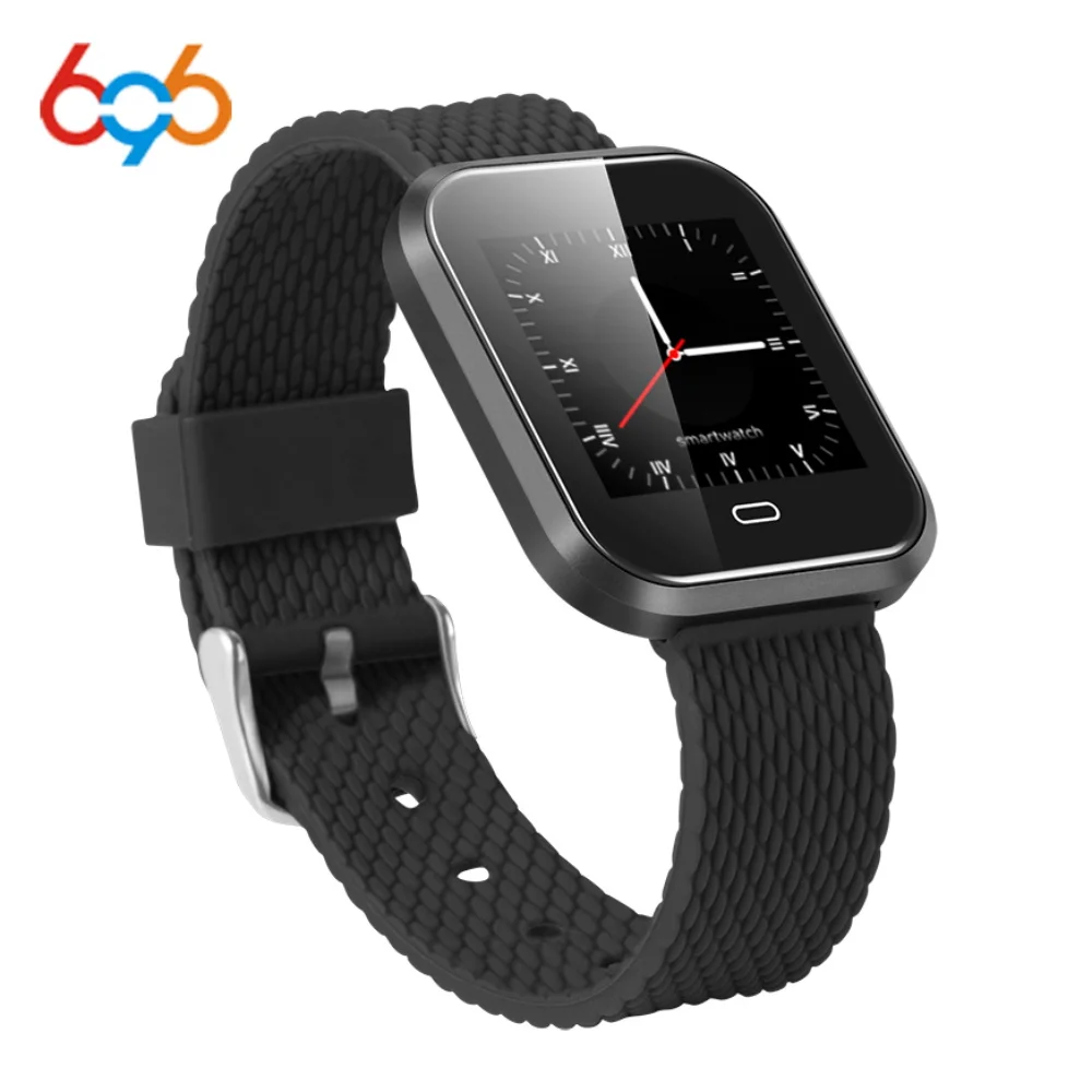 

696 NEW CD16 Smart Fitness Bracelet Sport Smart Watch Men Heart Rate Monitor Tracker Bluetooth Smartband Android IOS Smartphone