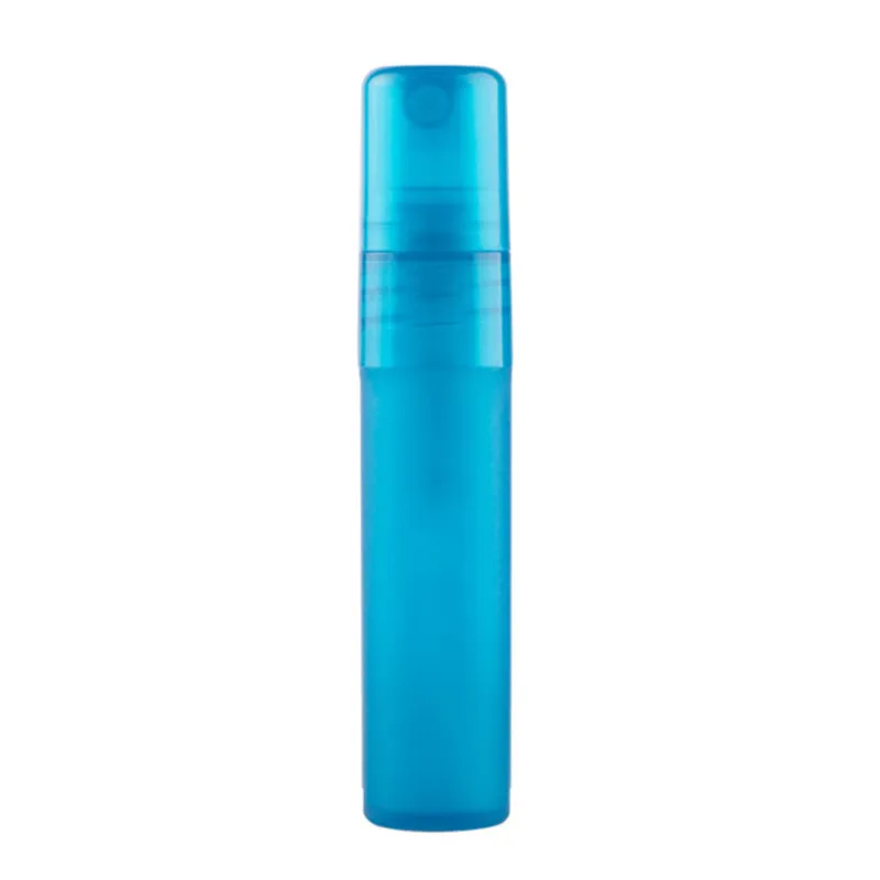 5 ml Blue Лучшие продажи 1 шт. 5 мл мини распылитель пустые духи, спрей, Заправляемый бутылка портативный образец Бутылка маленький Мелкодисперсный распылитель бутылки - Color: 5 ml Blue