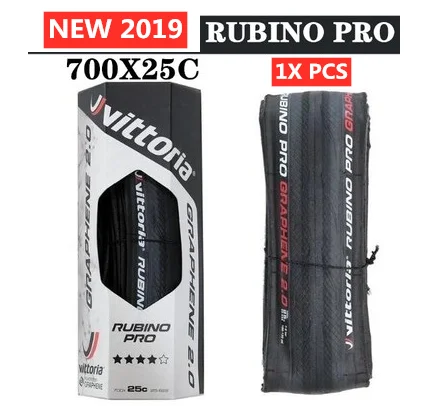 pro 700X25C black Vittoria Rubino контроль/Pro/скорость Дорожный велосипед шины велосипед складной клинчер шины 700* 23c/25C - Цвет: pro 700X25C black