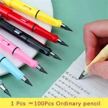 Nowa technologia nieograniczone pisanie wieczne ołówek uczeń artykuły biurowe ołówki zestaw do szkicowania malowanie tanie i dobre opinie you ping CN (pochodzenie) LOOSE Z tworzywa sztucznego Standardowe ołówki 14 0cm