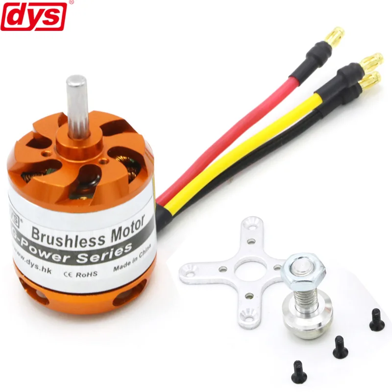 Miglior DYS D3542 1450KV 1250KV 1000KV Brushless Multicopter Outrunner Motor Per Mini Multicopters RC Aereo Elicottero