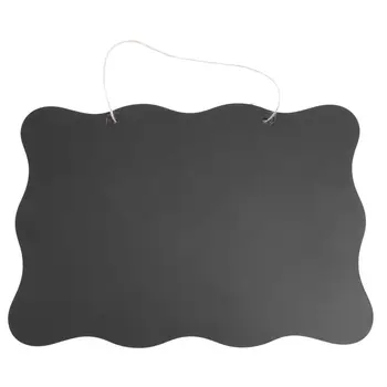 

Double Sided Vintage Style Chalkboard BlackBoard with Hanging String