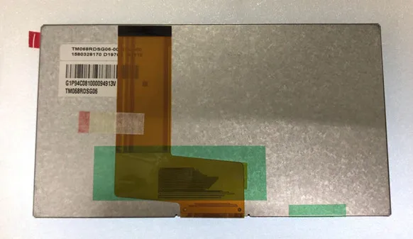 TIANMA 6,8 дюймовый TFT ЖК-экран TM068RDSG06 WVGA 800(RGB)* 480