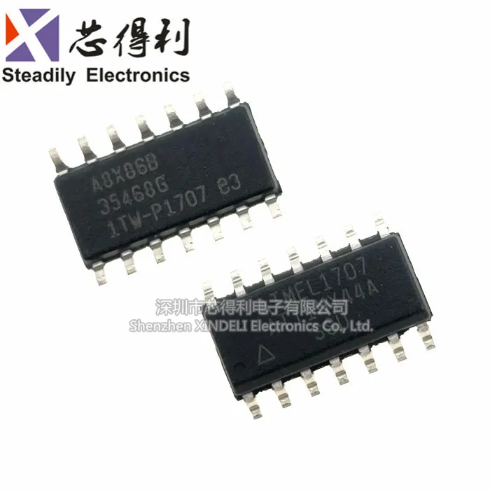 5 шт./лот оригинальный SMD ATTINY44A-SSU Chip AVR 8-битный микроконтроллер | Электронные