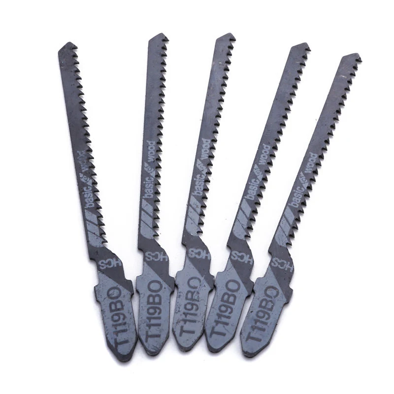 

5pcs Set Jigsaw Blade Curve Cutting Tool For Bosch Makita T-Shank Jig Saw Blades