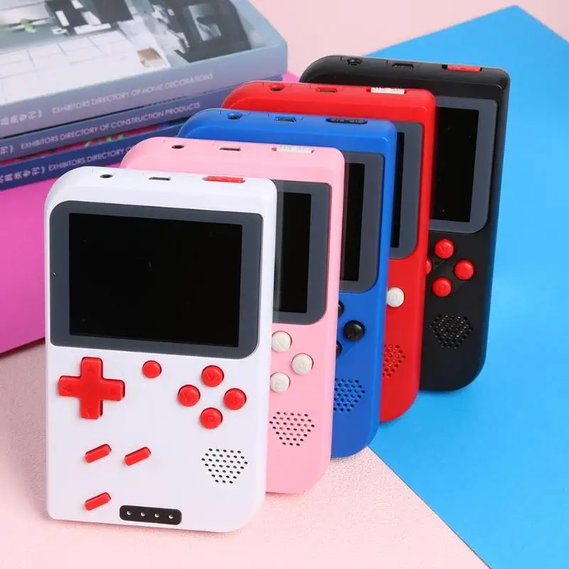 PB03 Mini Handheld Retro Video Game Console 8 Bit Pocket Game Player Built-in 400 Classic Games Gift for Child Nostalgic Player