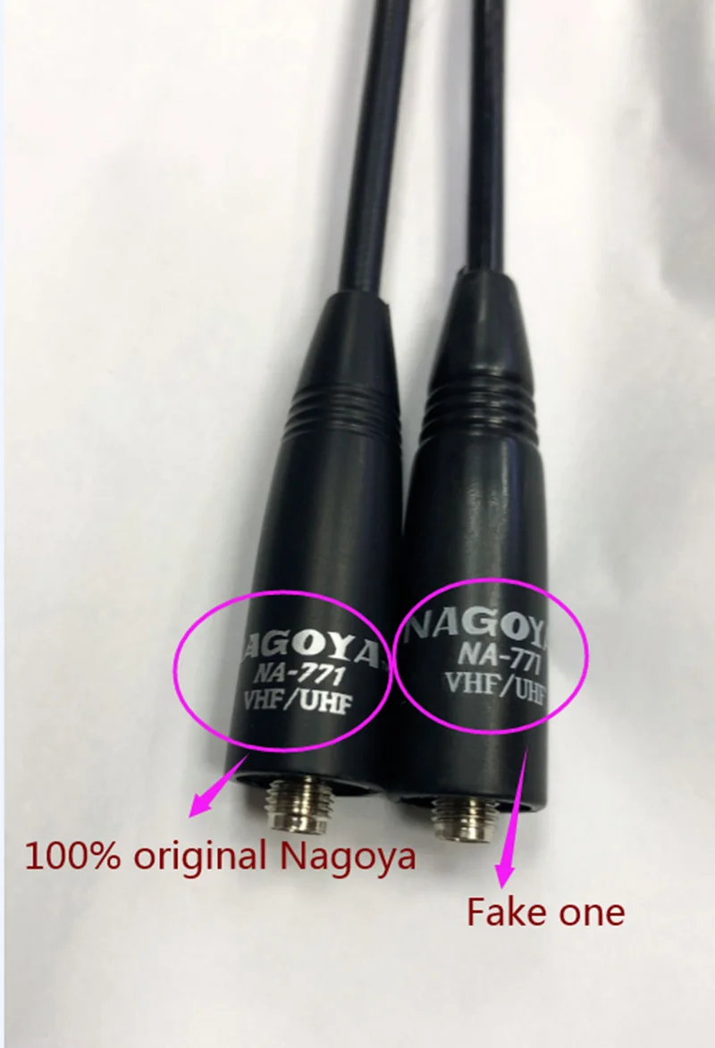 Оригинал Nagoya Na 771 144/430Mhz VHF/ UHF Антенна для Kenwood 'd xun двухсторонняя радиосвязь Baofeng