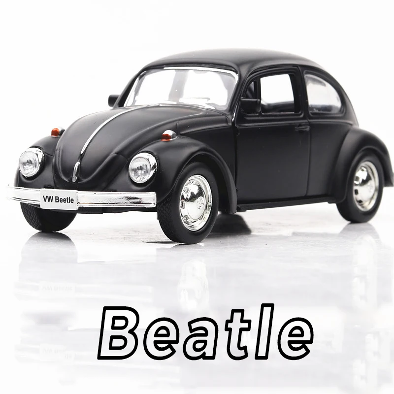1:36 Toy Car Old Beatle Metal Alloy Diecasts &amp Vehicles Model Miniature Scale Toys For Children | Игрушки и хобби