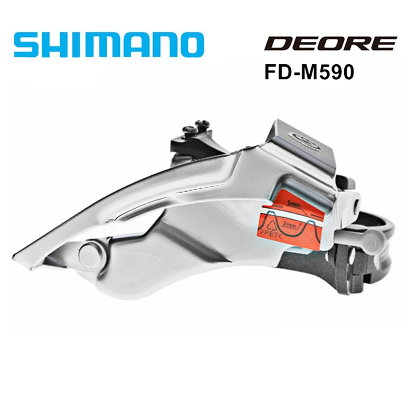 Deore Fd M590 9 Speed Mountain Bike Front Derailleur Fit 31 8 34 9mm Frames Fd M590 Bike Front Derailleur Bicycle Derailleur Aliexpress