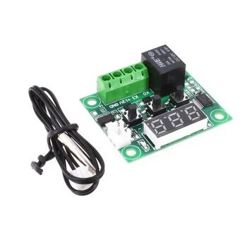 

DC 12V W1209 Digital Cool/Heat Temp Thermostat Thermometer Temperature Controller On/Off Switch -50-110C