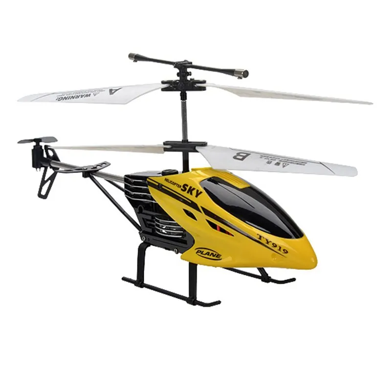 Drop-resistant Metal Remote Control Aircraft Children SMV Remote Helicopter Aviation Model Toy Ty919