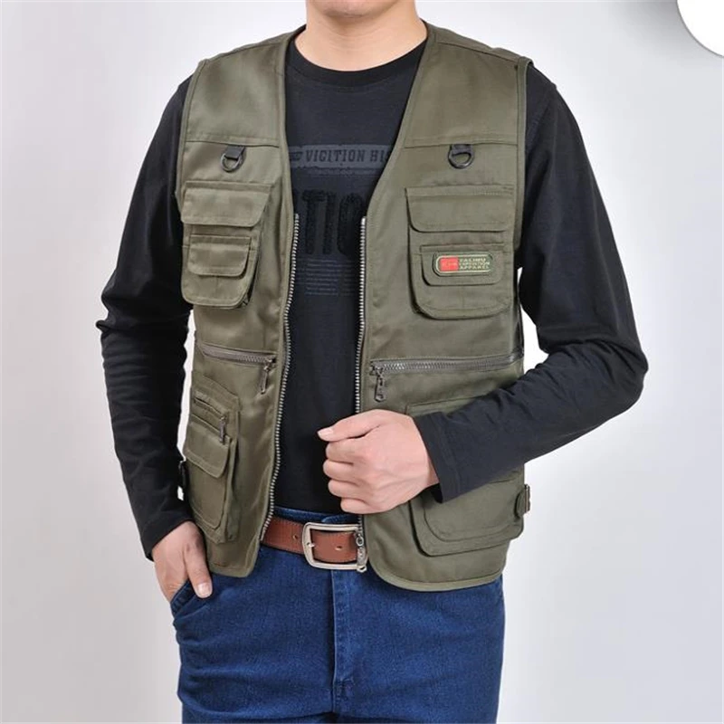 

Man Plus Size Casual Cotton Vests male oversized autumn Waistcoat men spring Vest Gilet Chaleco Abrigo Manteau Arriba Chaqueta