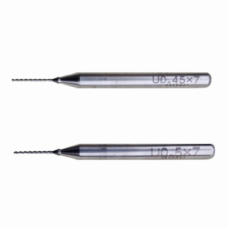 10PcsPack 0.1mm - 0.6mm micro drills bit tungsten steel alloy drilling tools for stainless steel  copper  aluminum (6)