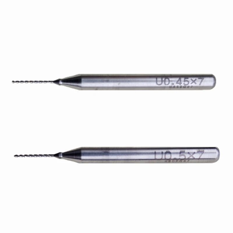 10PcsPack 0.1mm - 0.6mm micro drills bit tungsten steel alloy drilling tools for stainless steel copper aluminum (6)