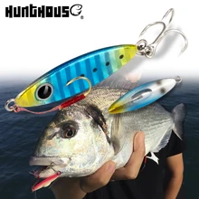 Hunthouse – leurre métallique SeaRide pour la pêche en eau salée, appât artificiel idéal pour la pêche à la turlutte, à la truite ou au Leerfish, 38mm, 10g 