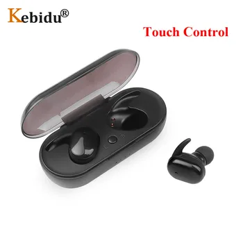 

Kebidu W13 TWS Wireless Bluetooth Earphone Touch Control Stereo Bass Bluetooth 5.0 Headset Sports Earbuds With Mic Handsfree
