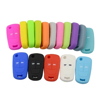 KeyforkessPer Opel Astra H Corsa D j Insignia G Vectra C Mokka Zafira Caso Della Copertura Del Silicone di Chiave Dell'automobile Chiave 2 pulsante - YIQIXIN Per Opel Astra H Corsa D j Insignia G Vectra C Mokka Zafira Caso