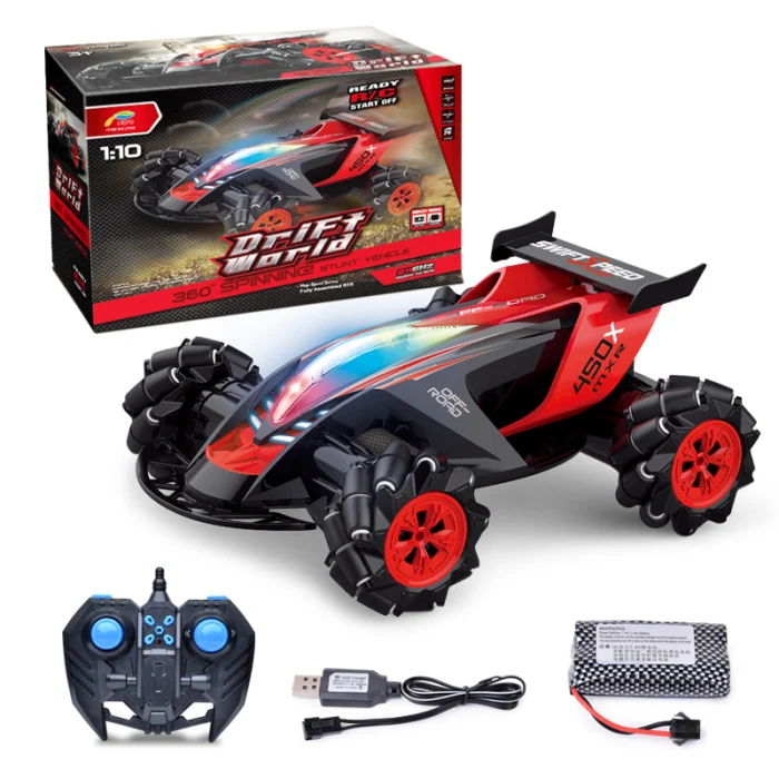 4WD внедорожник RC автомобиль игрушка 1/10 трюк шины дрейф 360 градусов спин гоночный автомобиль подарок BM88